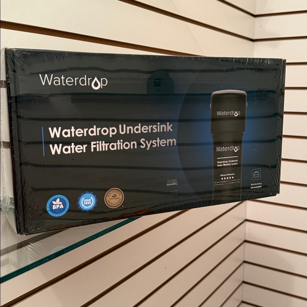 Water drop filter system